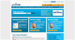 Desktop Screenshot of afrikiweb.com